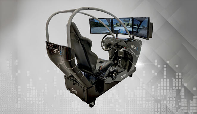 EF-X2 PRM / Car Driving Simulator for Persons Reduced Mobility